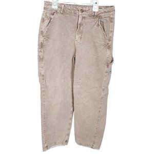 American Eagle, Highest Rise 90s Boyfriend Jean, brown, womens 10 short